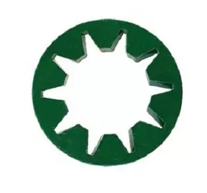 Кольцо высевающей катушки John Deere A57195 зеленое