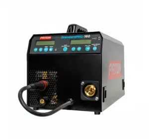 Зварювальний інверторний напівавтомат PATON StandardMIG-160 MIG/MMA : 6,2 кВА - 215А, варити з газом / без газу