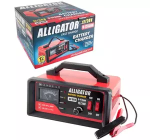Потужний зарядний пристрій Alligator AC808 : 12/24 В, 15 А, 150 Ач