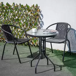 Комплект садовой мебели столик + 2 кресла
