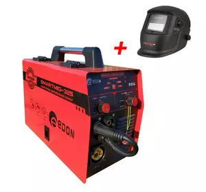 Напівавтомат зварювальний EDON SmartMIG-325 (2 в 1 MIG + MMA) 5.3 кВт - 325 Ампер + маска хамелеон в подарок!