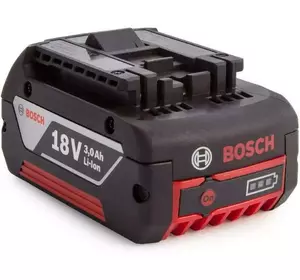 Акумулятор Bosch 18 В, 3А/г, з індикатором рівня заряду, Li-ion Battery Cool Pack 3Ah 2607336236/1600Z00037