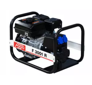 Професійний генератор бензиновий (електрогенератор) FOGO F3001 R : 2.5/2.7 кВт - двигун RATO
