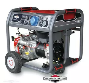 Професійний генератор бензиновий (електрогенератор) Briggs and Stratton Elite 8500EA : 8.5 кВт бензогенератор для дому