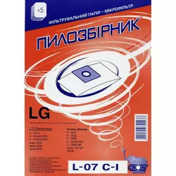 Многоразовый пылесборник для пылесоса СЛОН L07 C-I LG (1 шт)
