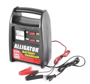 Потужний зарядний пристрій Alligator AC804 : 6/12 V, струм заряджання 8 А, для АКБ 15-120 Аh