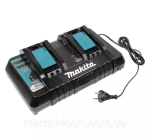 Потужний зарядний пристрій Makita DC18RD (630868-6) : 18V, 7.2В-18В --- 9А