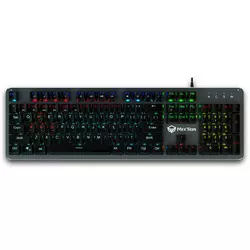 Клавиатура проводная игровая Meetion MK007 с подсветкой, черная