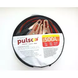Провода прикурювача 500А 3м Pulso ПП-50130П (до-45C) в чохлі