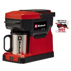 Качественная кофеварка аккумуляторная Einhell TE-CF 18 Li-Solo: без АКБ, контейнер 240 мл (4609990)