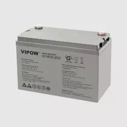 Аккумулятор гелевый VIPOW BAT0420 для ИБП и инверторов 12V 100Ah