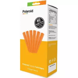 Стержень для 3D-ручки Polaroid Candy pen, апельсин, оранжевый (40 шт) (PL-2506-00)