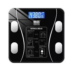 Весы для ванной комнаты с приложением и измерением жира Bass Polska BH 10101