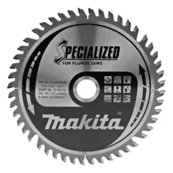 Диск пильный 160x20 мм (48Т) Makita SPECIALIZED : диск 160 мм, кол-во зубьев 48 (B-09276)