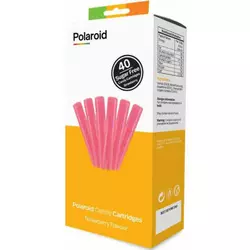 Стержень для 3D-ручки Polaroid Candy pen, клубника, розовый (40 шт) (PL-2505-00)