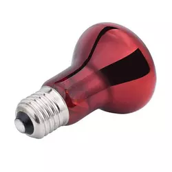 Лампа накаливания инфракрасная, для обогрева террариума, E27 100Вт