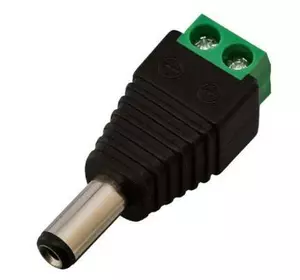 Коннектор GreenVision GV-DC male 100шт/уп. (3587)