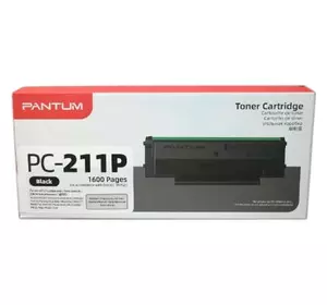 Тонер-картридж Pantum PC-211P 1.6K чип2023, M6500/M6500W/M6550NW/M6607NW, P2207/P2500W/P2500NW (PC-211P)