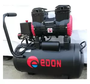 Мощный безмасляный компрессор Edon ED-1100-10L : ресивер 10л, 1.1 кВт, 8 бар, вес 25 кг