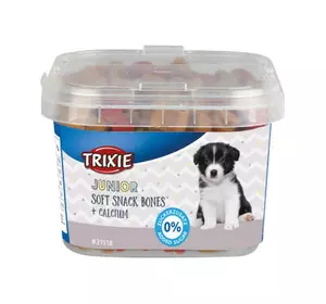 Лакомство для собак Trixie Junior Soft Snack Bones с кальцием 140 г (4011905315188)