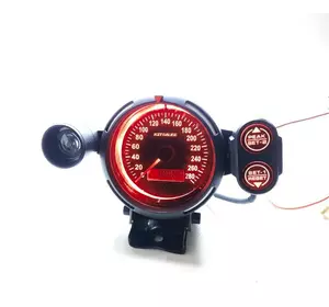 Спідометр з відсіканням d95мм MPH-37601 Red