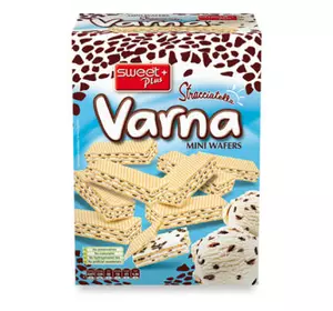 Вафли Sweet Plus Varna Stracciatella 240 г (1110326)