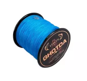 Шнур плетеный рыболовный 300м 0.28мм 16.3кг GHOTDA, синий