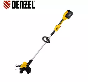Аккумуляторный триммер для травы Denzel RТ300-36 : 36В (4 Ач акум 2шт + зарядка) 58710