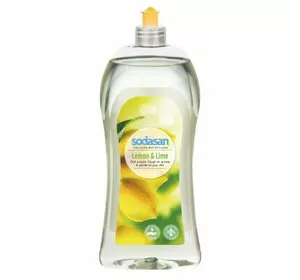 Средство для ручного мытья посуды Sodasan органическое Лимон 1 л (4019886000208)