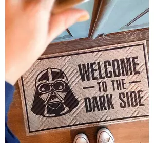 Дверний килимок Welcome to the dark side