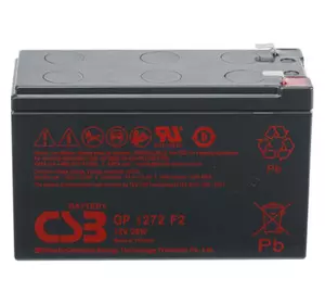 Батарея к ИБП CSB 12В 7.2 Ач (25W) (GP1272_25W)