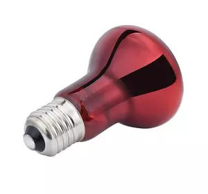 Лампа накаливания инфракрасная, для обогрева террариума, E27 50Вт