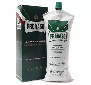 Крем для бритья Proraso с экстрактом эвкалипта и ментолом 500 мл (8004395001156)