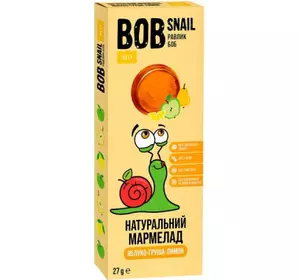 Мармелад Bob Snail Улитка Боб яблоко-груша-лимон 27 г (4820219344209)