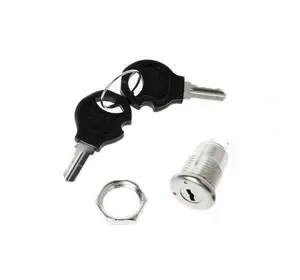 Ключ-выключатель переключатель электро замок c ключом для РЭА KS-02