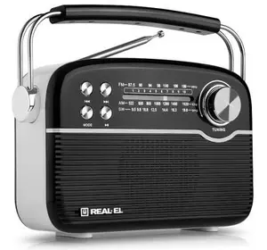 Портативный радиоприемник REAL-EL X-545 Black
