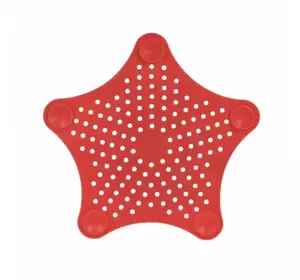 Решетка для раковины Звезда (Красный)