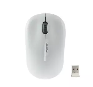 Беспроводная оптическая мышка мышь MEETION Wireless Mouse 2.4G MT-R545, белая
