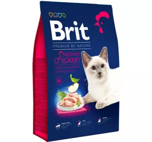 Сухой корм для кошек Brit Premium by Nature Cat Sterilised 8 кг (8595602553235)