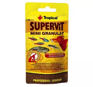 Корм для рыб Tropical SuperVit Mini Granulat в гранулах 10 г (5900469614211)