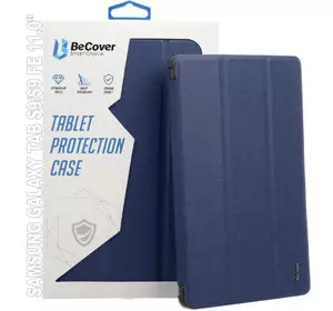 Чехол для планшета BeCover Smart Case Samsung Tab S9 (SM-X710/SM-X716)/S9 FE (SM-X510/SM-X516B) 11.0" Deep Blue (709891)