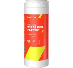 Салфетки Canyon Plastic Cleaning Wipes, 100 wipes, Blister (CNE-CCL12-H)