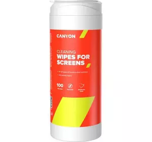 Салфетки Canyon Screen Cleaning Wipes, 100 wipes, Blister (CNE-CCL11-H)