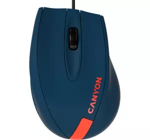 Мышка Canyon M-11 USB Blue/Red (CNE-CMS11BR)