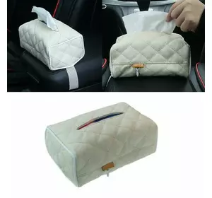Органайзер-чехол салфетница на резинке для салфеток в автомобиль