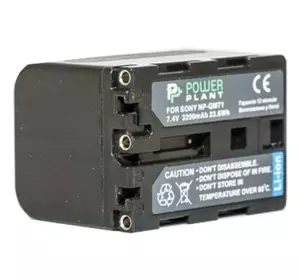 Аккумулятор к фото/видео PowerPlant Sony NP-FM70/QM71 (DV00DV1029)