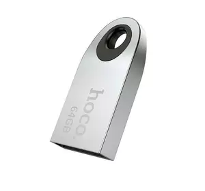 Флешка HOCO USB UD9 64GB, серебристая