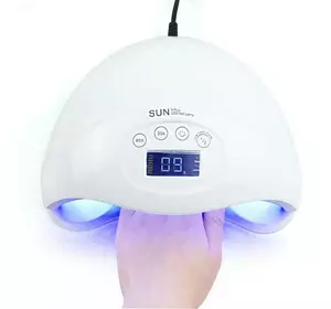LED Лампа для маникюра SUN 5 48W+LCD для полимеризации сушки геля и гель-лаков