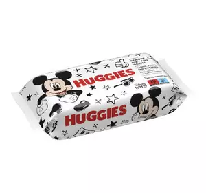 Детские влажные салфетки Huggies Mickey Mous 56 шт (5029053580371)