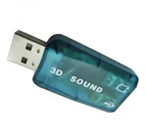 USB звуковая карта 3D Sound card 5.1 внешняя